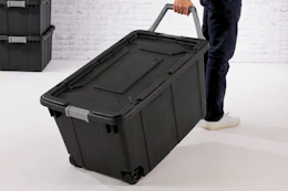 Walmart Sterililte wheeled storage bin