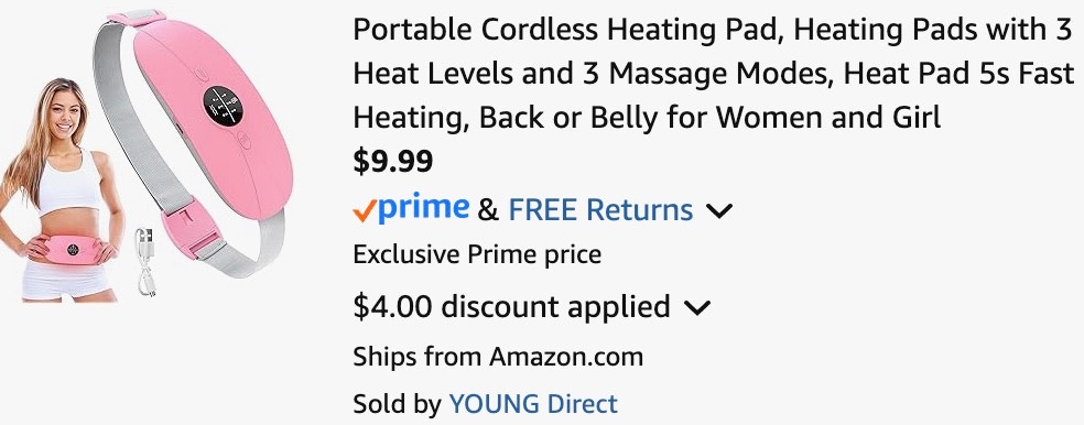 amazon-cordless-heating-pad-cart