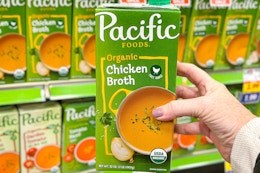 Pacific Foods Organic Broth, Only $1.49 at Kroger card image