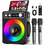 Karaoke Machine with 2 Microphones