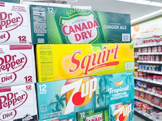 7up canada dry sodas in walgreens