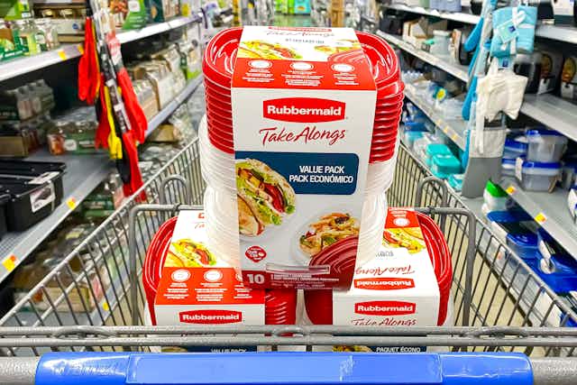 Rubbermaid Sale at Walmart: Get a 10-Piece Food Storage Set for Only $5.98 card image
