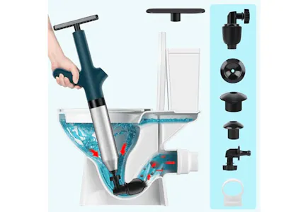 Heavy-Duty Toilet Plunger