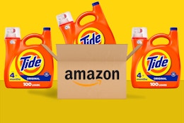 3 Jumbo Bottles of Tide, Just $40 on Amazon (1-Year Supply) card image