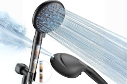 Handheld Filtered Shower Head, Only $13 With Amazon Coupon card image