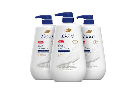 Dove Body Wash 3-Pack