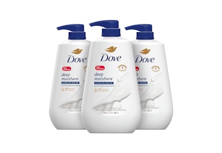 Dove Body Wash 3-Pack