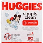 2 Huggies Baby Wipes