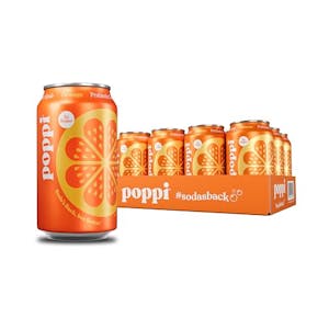 Poppi Orange Soda 12-Pack