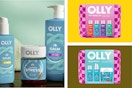 walmart olly gift sets collage