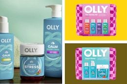 walmart olly gift sets collage