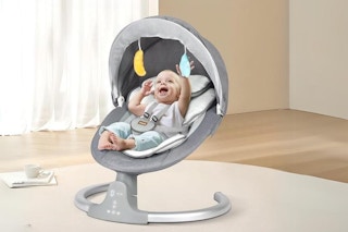 Amazon - 3-Position Portable Baby Swing With Lullabies