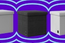 3 storage ottomans side by side