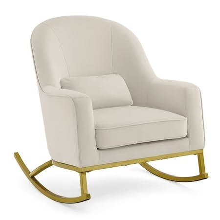Velvet Rocking Chair