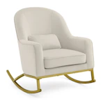 Velvet Rocking Chair