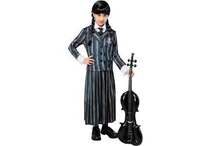 Kids' Wednesday Addams Deluxe Costume