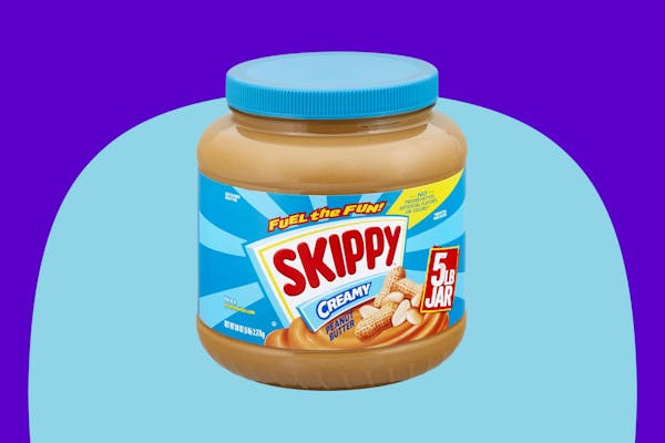 Skippy Creamy Peanut Butter 5-Pound Jar, Only $6.50 on Amazon