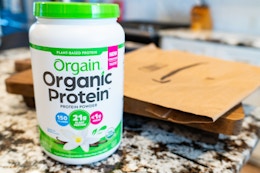 Orgain Organic Vegan Protein Powder, as Low as $19.42 on Amazon card image