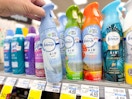 febreze air freshener sprays on shelf in cvs