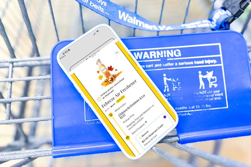 Smartphone with KCL app displaying a 1-Clip coupon