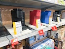 keurig k express coffe makers on walmart shelf