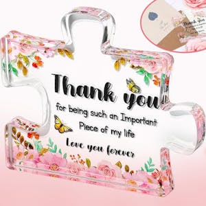 Acrylic Puzzle Thank You Gift