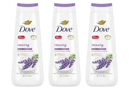 3 Dove Body Washes