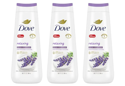 3 Dove Body Washes