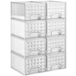 Stackable Storage Drawers 8-Pack