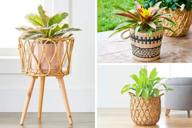 Better Homes & Gardens Natural Planters — Prices Starting at $5 at Walmart card image