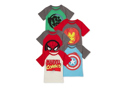 Marvel Comics Toddler Tees