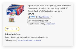 ziploc gallon bags