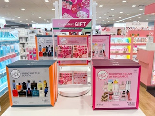 Ulta Beauty Men and Women's on shelf display