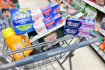 walgreens groceries in shopping cart