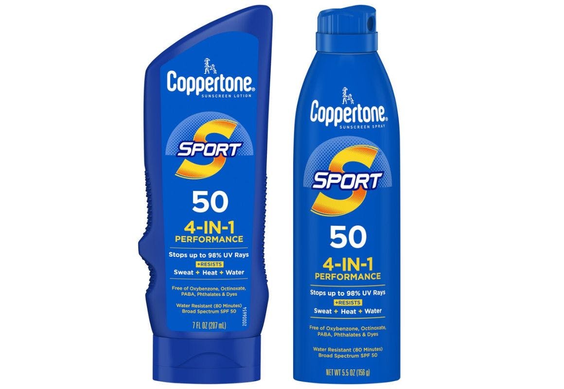 2 Coppertone Sunscreens