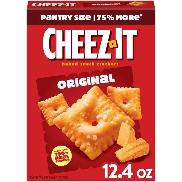 2 Cheez-It Cheese Crackers