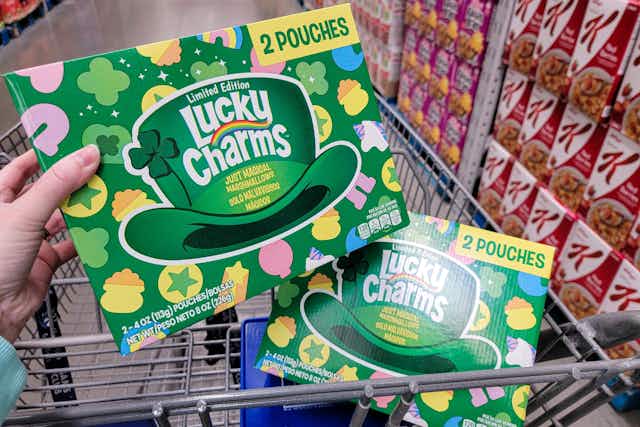 Viral Lucky Charms Just Marshmallows Are Back at Sam's Club for Only $7.98 card image