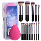 Makeup Brush and Sponge Set