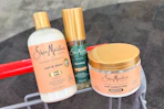 Sheamoisture products on a shopping cart