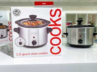 slow cooker on display