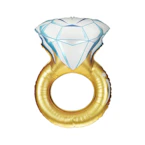 Engagement Ring Mylar Balloon