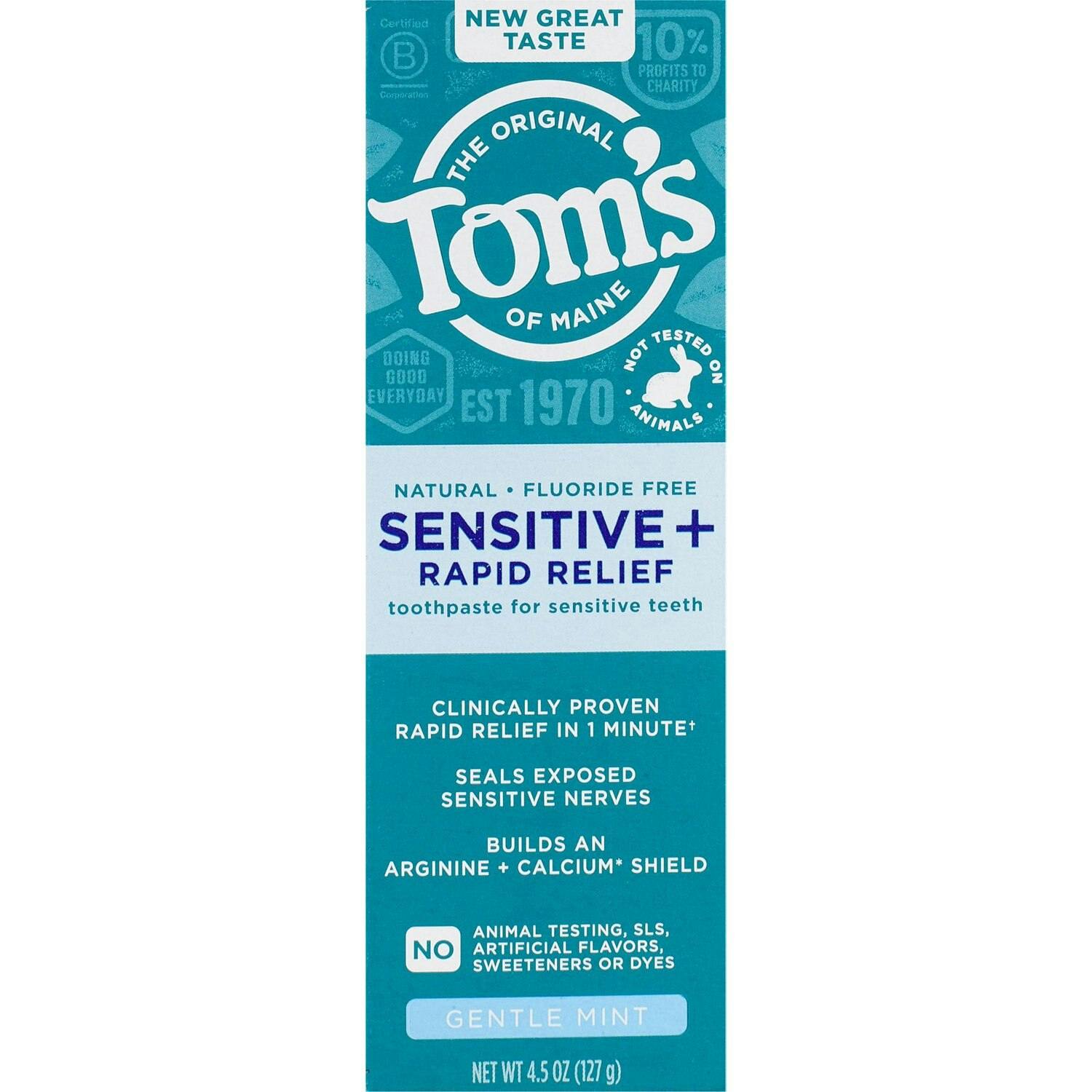 2 Tom's of Maine Toothpastes