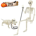 Skeleton and Dog Skeleton Set