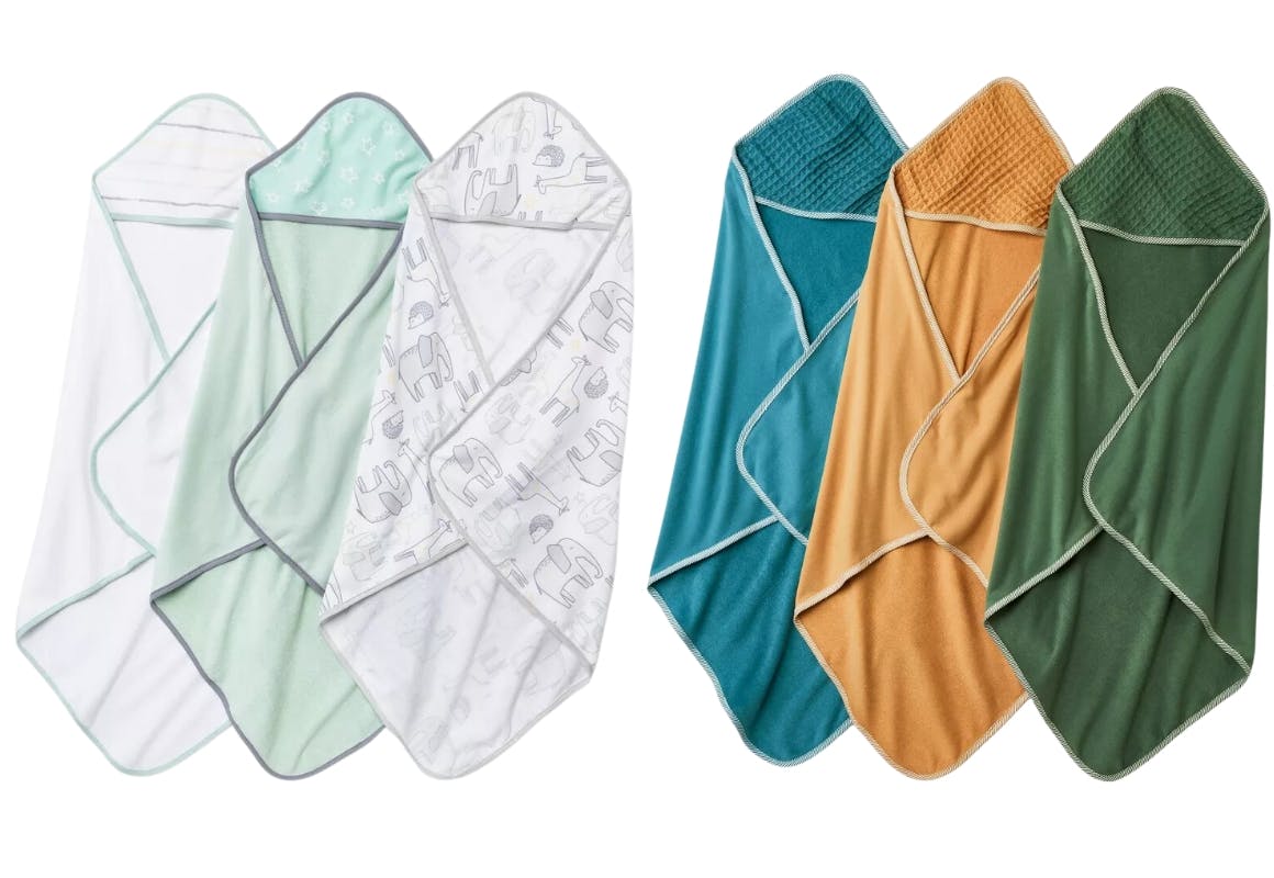 Hooded Towel 3-Pack