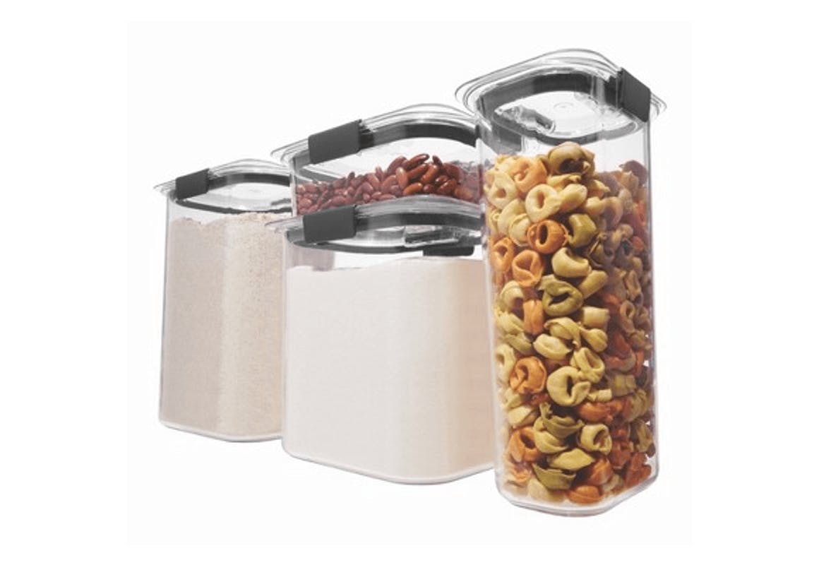 Rubbermaid Brilliance Canister Set