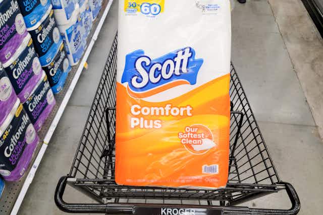 Save $10 When You Buy Scott ComfortPlus Toilet Paper at Kroger card image