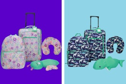 Crckt Kids' 4-Piece Luggage Sets, Only $34 at Walmart (8 Styles Available) card image