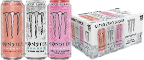 Monster Energy Ultra 15-Pack