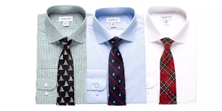 jcpenney michael strahan boys dress shirt and tie sets