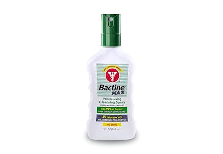 Bactine Max Cleansing Spray